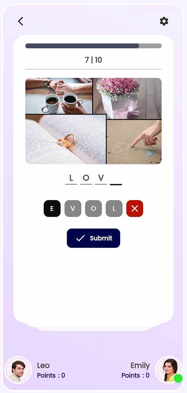 4 pic 1 word Game